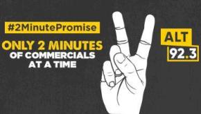 Alt 92.3, NYC & Its ‘2 Minute Promise’